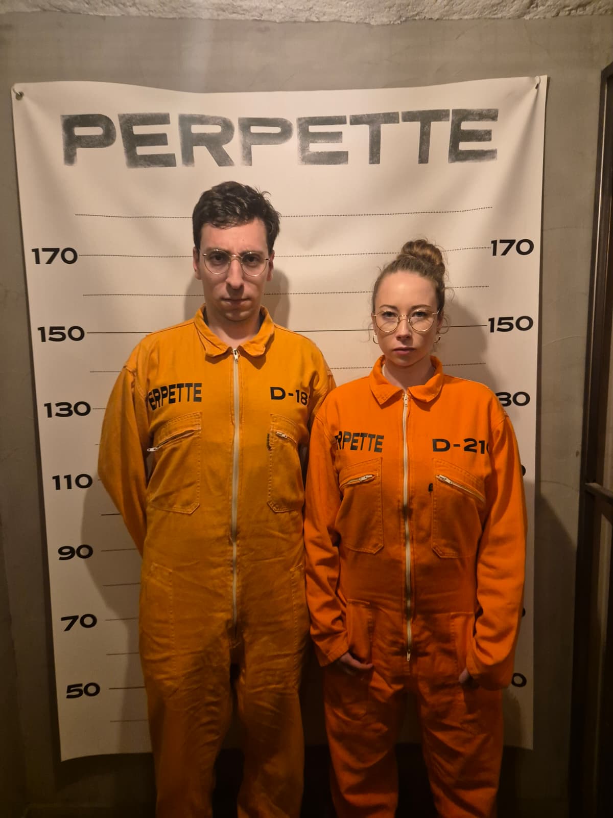 Rare photo de nous en prison